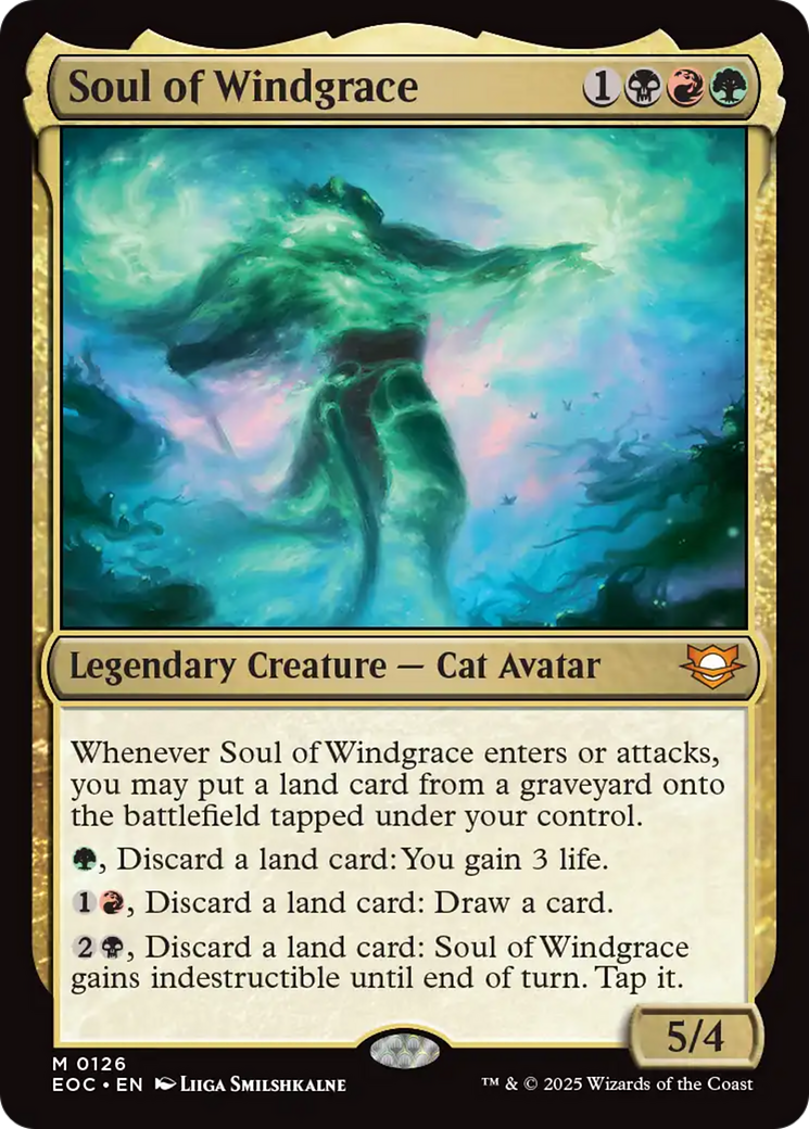 Soul of Windgrace [Edge of Eternities Commander] | Shuffle n Cut Hobbies & Games