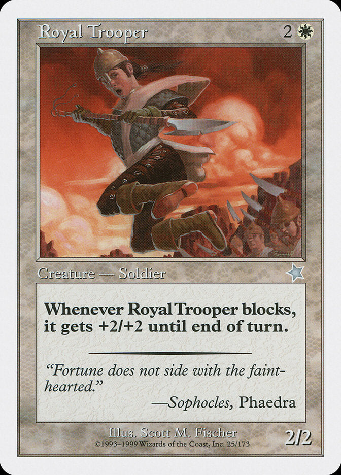 Royal Trooper [Starter 1999] | Shuffle n Cut Hobbies & Games