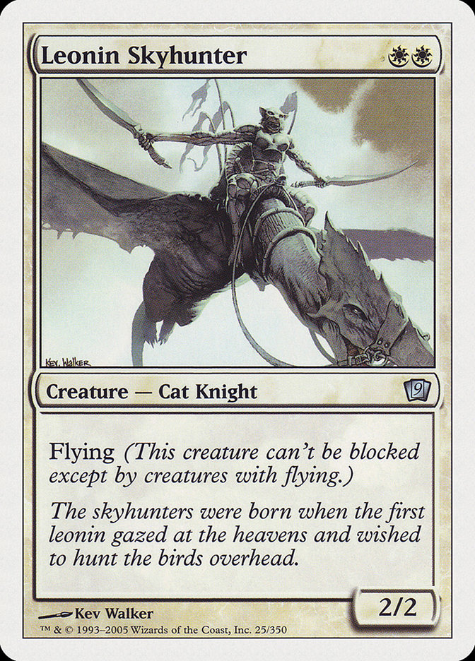 Leonin Skyhunter [Ninth Edition] | Shuffle n Cut Hobbies & Games