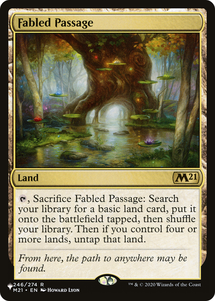 Fabled Passage (M21) [The List] | Shuffle n Cut Hobbies & Games