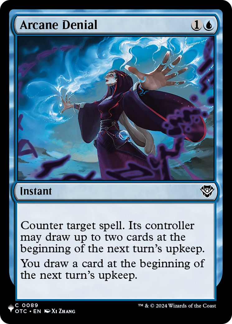 Arcane Denial (OTC) [The List] | Shuffle n Cut Hobbies & Games