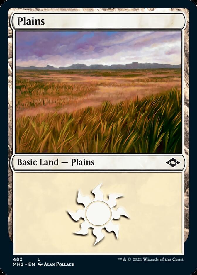 Plains (482) [Modern Horizons 2] | Shuffle n Cut Hobbies & Games
