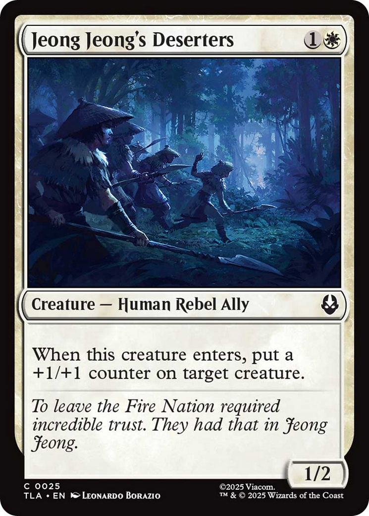 Jeong Jeong's Deserters [Avatar: The Last Airbender] | Shuffle n Cut Hobbies & Games