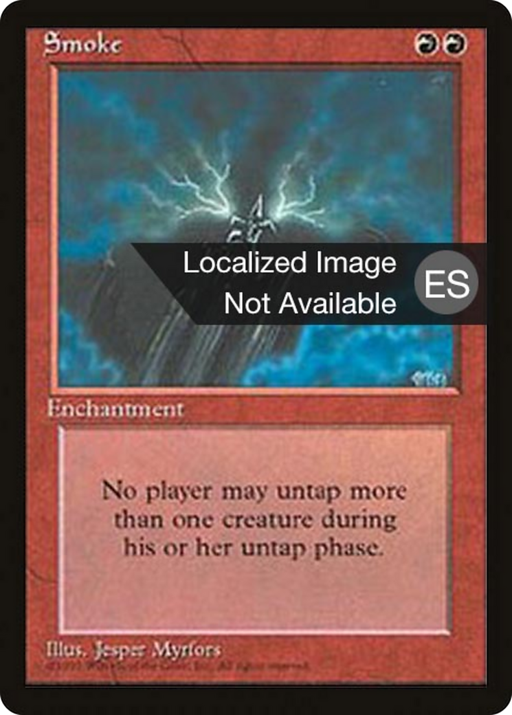 Smoke [Fourth Edition Foreign Black Border] | Shuffle n Cut Hobbies & Games