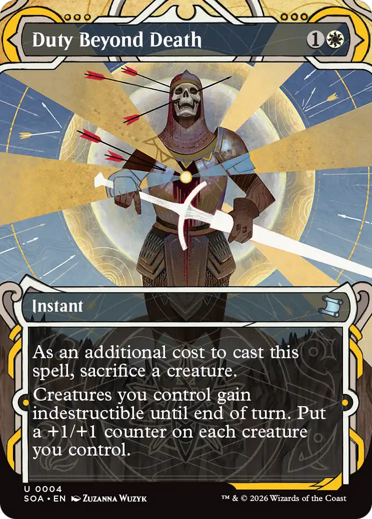 Duty Beyond Death [Secrets of Strixhaven: Mystical Archive] | Shuffle n Cut Hobbies & Games