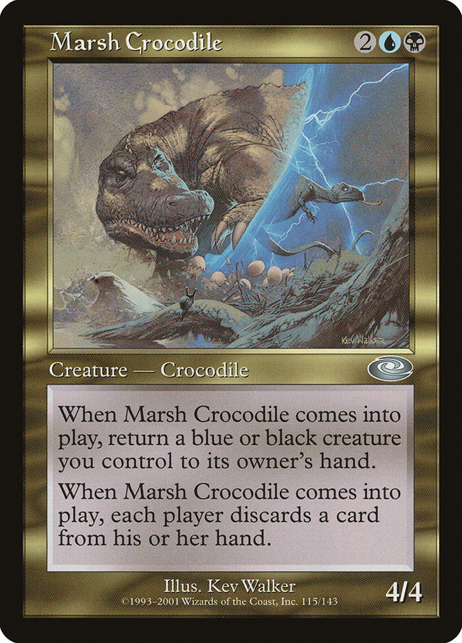 Marsh Crocodile [Planeshift] | Shuffle n Cut Hobbies & Games