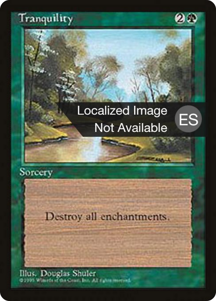 Tranquility [Fourth Edition Foreign Black Border] | Shuffle n Cut Hobbies & Games