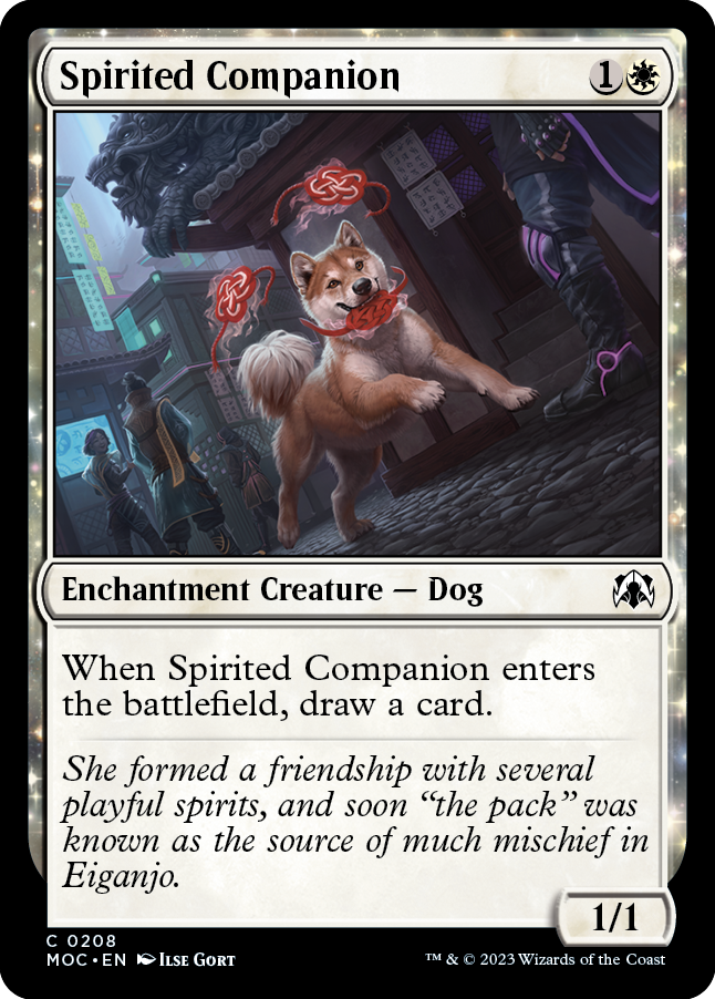 Spirited Companion [March of the Machine Commander] | Shuffle n Cut Hobbies & Games
