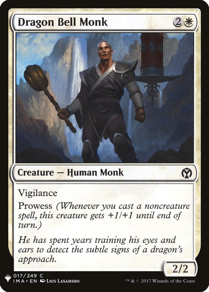 Dragon Bell Monk [Mystery Booster] | Shuffle n Cut Hobbies & Games
