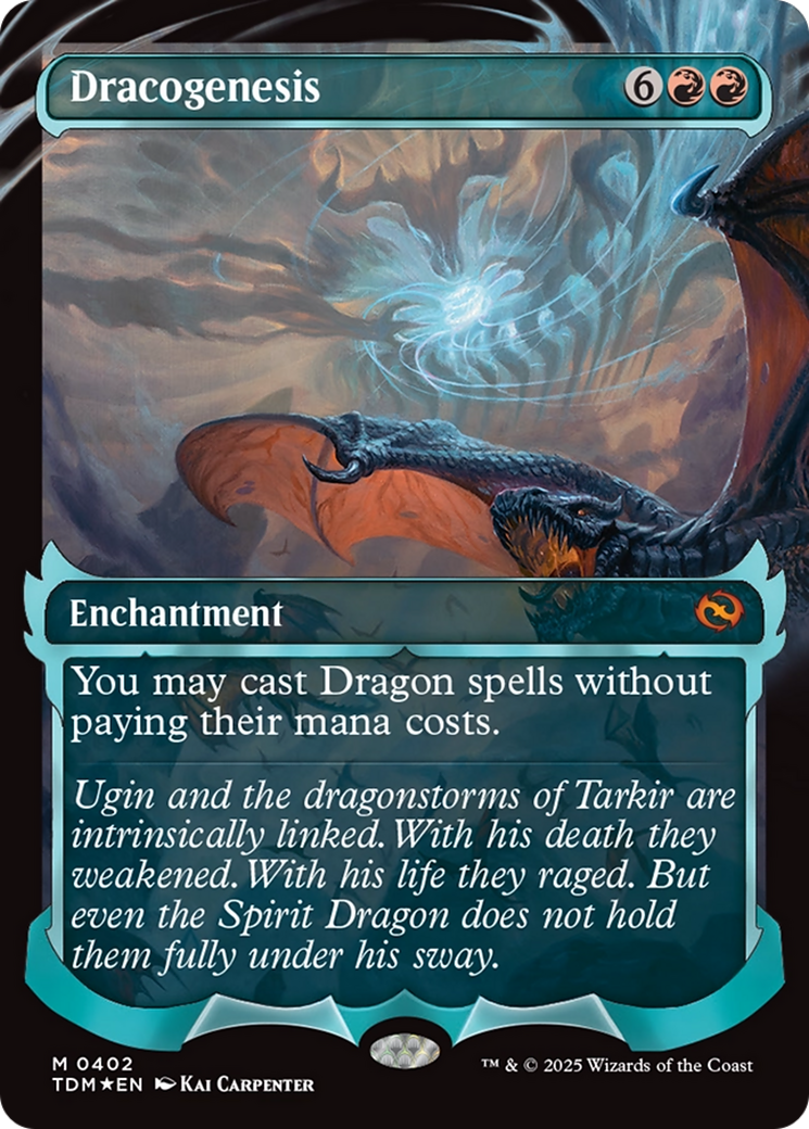 Dracogenesis (0402) (Showcase) [Tarkir: Dragonstorm] | Shuffle n Cut Hobbies & Games