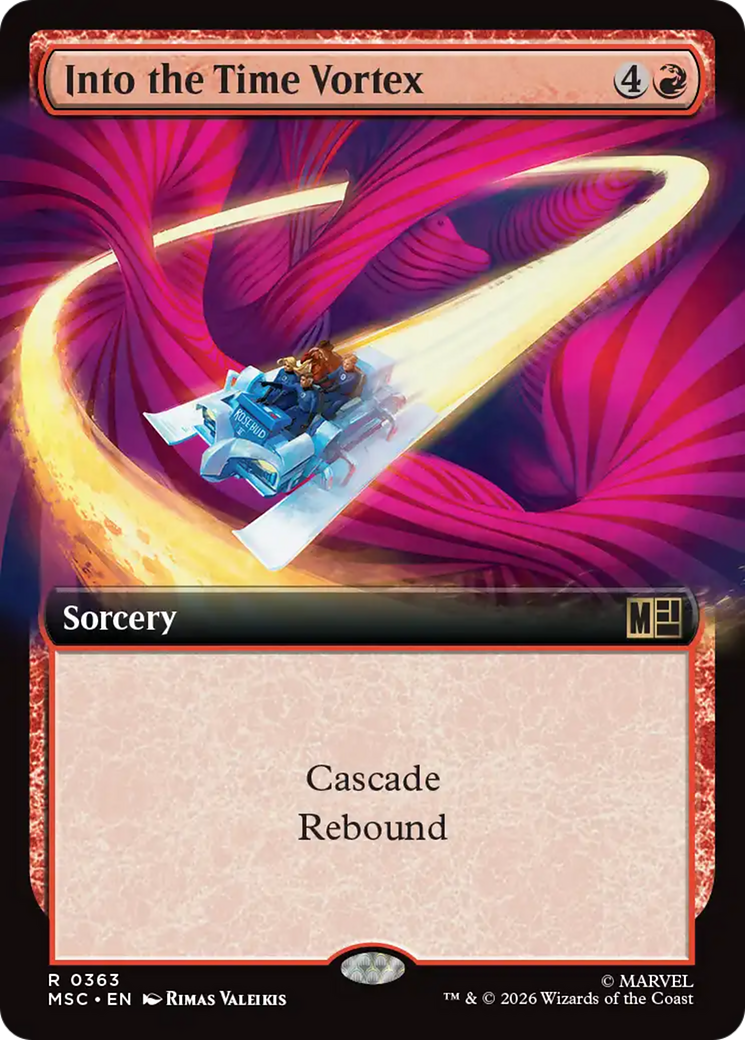 Into the Time Vortex (Extended Art) [Marvel Super Heroes Commander] | Shuffle n Cut Hobbies & Games