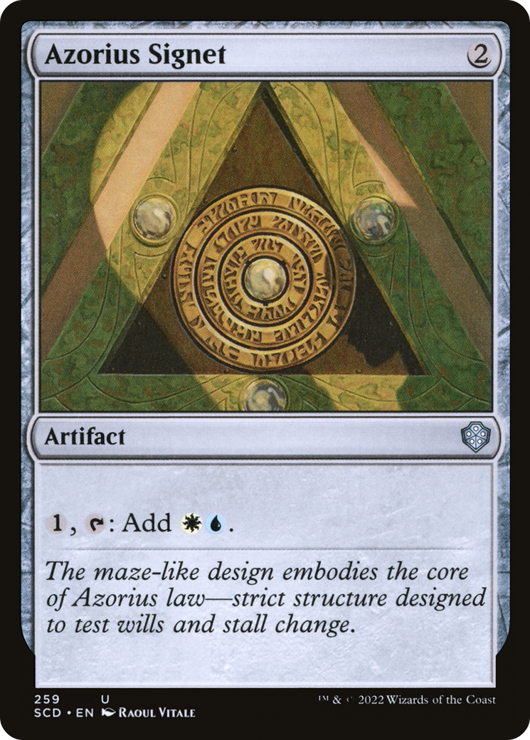Azorius Signet [Starter Commander Decks] | Shuffle n Cut Hobbies & Games