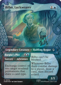 Bilbo, Luckwearer (Showcase) (Surge Foil) [The Hobbit]