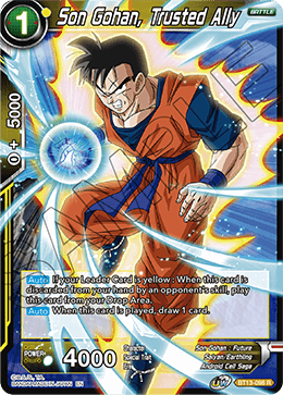 Son Gohan, Trusted Ally (Rare) (BT13-098) [Supreme Rivalry] | Shuffle n Cut Hobbies & Games