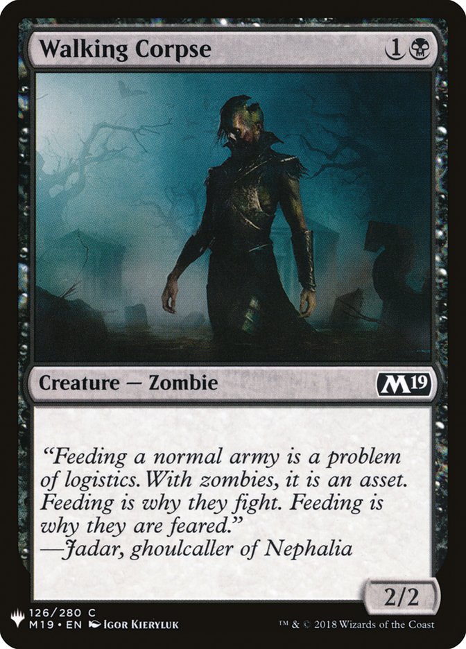 Walking Corpse [Mystery Booster] | Shuffle n Cut Hobbies & Games