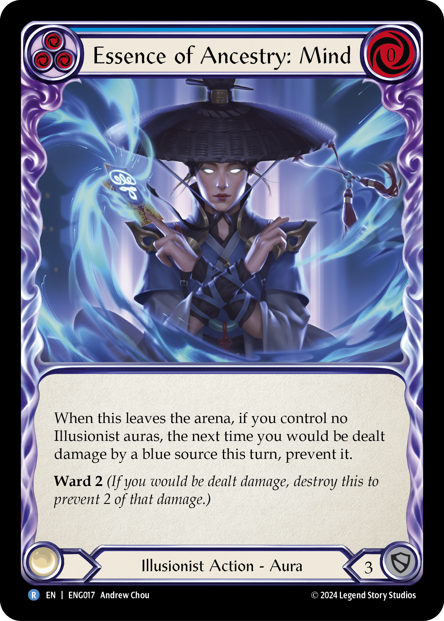 Essence of Ancestry: Mind [ENG017] (Part the Mistveil Enigma Blitz Deck) | Shuffle n Cut Hobbies & Games