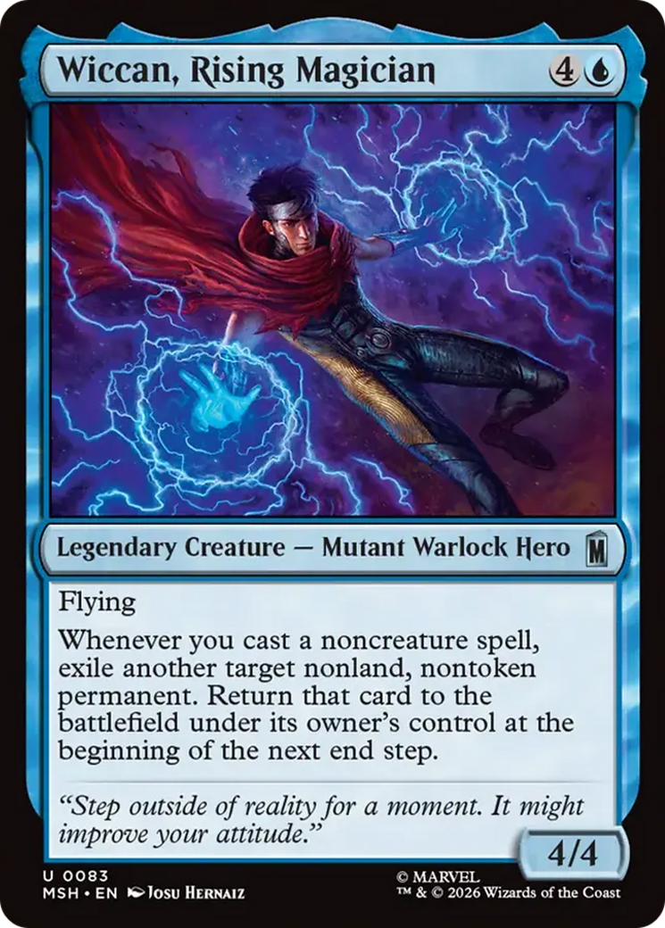 Wiccan, Rising Magician [Marvel Super Heroes] | Shuffle n Cut Hobbies & Games