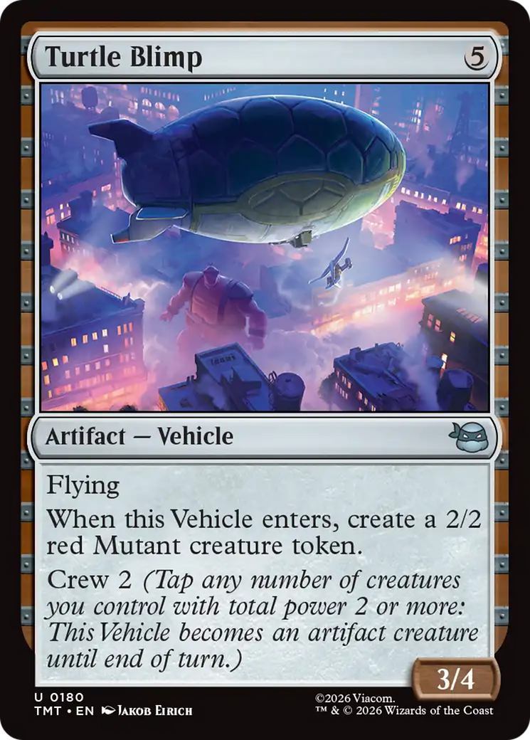 Turtle Blimp [Teenage Mutant Ninja Turtles] | Shuffle n Cut Hobbies & Games