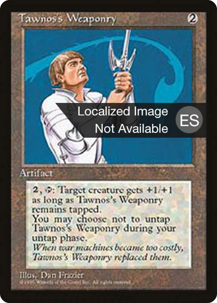 Tawnos's Weaponry [Fourth Edition Foreign Black Border] | Shuffle n Cut Hobbies & Games