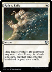 Path to Exile [Phyrexia: All Will Be One Commander] | Shuffle n Cut Hobbies & Games
