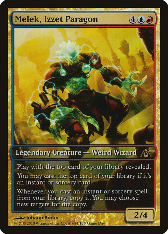 Melek, Izzet Paragon (Game Day) [Dragon's Maze Promos] | Shuffle n Cut Hobbies & Games