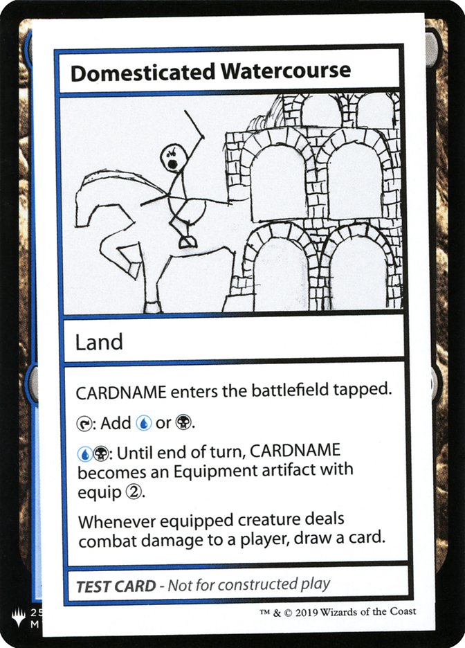 Domesticated Watercourse [Mystery Booster Playtest Cards] | Shuffle n Cut Hobbies & Games