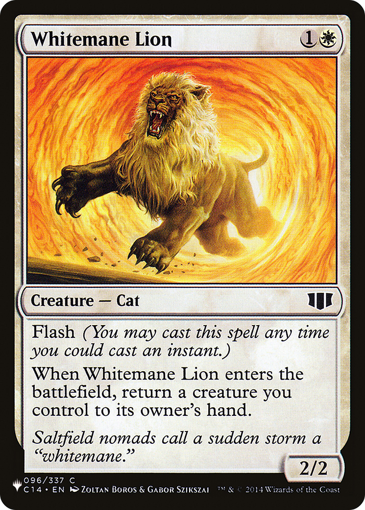 Whitemane Lion (PLC) [The List] | Shuffle n Cut Hobbies & Games