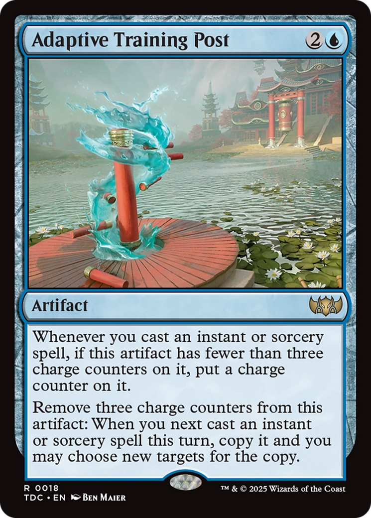 Adaptive Training Post [Tarkir: Dragonstorm Commander] | Shuffle n Cut Hobbies & Games