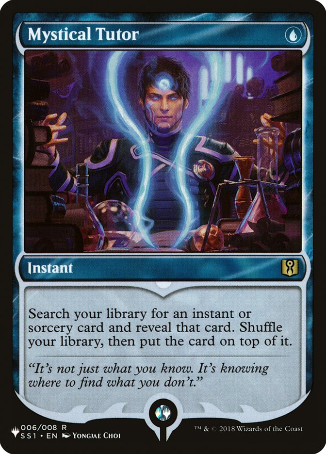 Mystical Tutor [The List] | Shuffle n Cut Hobbies & Games