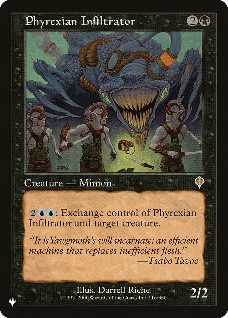 Phyrexian Infiltrator [The List] | Shuffle n Cut Hobbies & Games