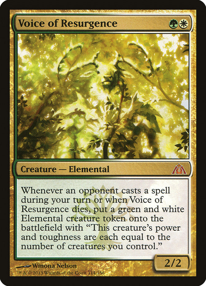 Voice of Resurgence [Dragon's Maze] | Shuffle n Cut Hobbies & Games