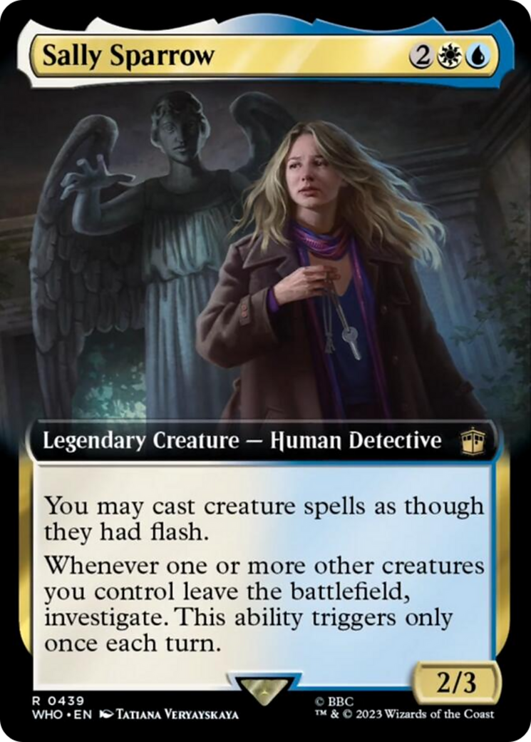 Sally Sparrow (Extended Art) [Doctor Who] | Shuffle n Cut Hobbies & Games