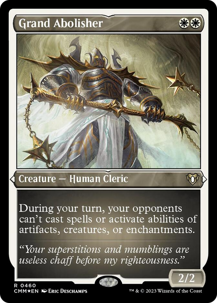 Grand Abolisher (Foil Etched) [Commander Masters] | Shuffle n Cut Hobbies & Games