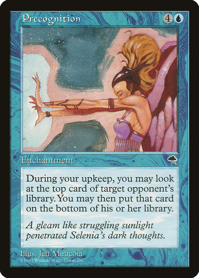 Precognition [Tempest] | Shuffle n Cut Hobbies & Games