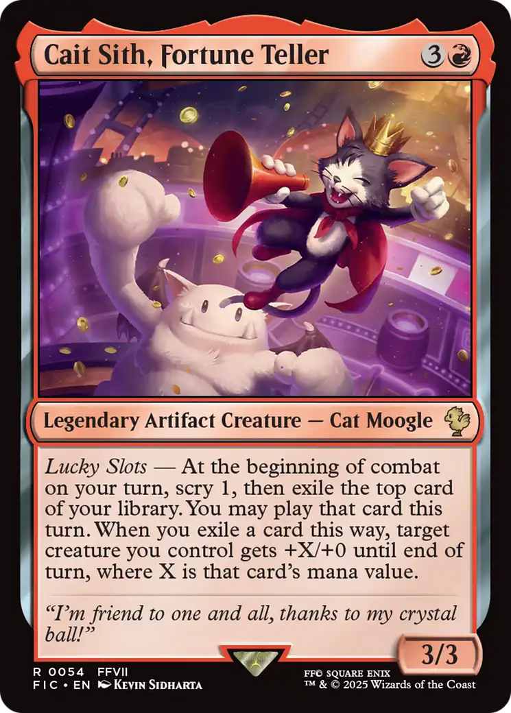 Cait Sith, Fortune Teller [FINAL FANTASY Commander] | Shuffle n Cut Hobbies & Games