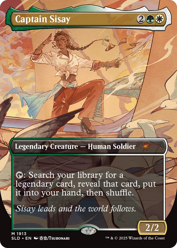 Captain Sisay (1913) (Rainbow Foil) [Secret Lair Drop Series] | Shuffle n Cut Hobbies & Games
