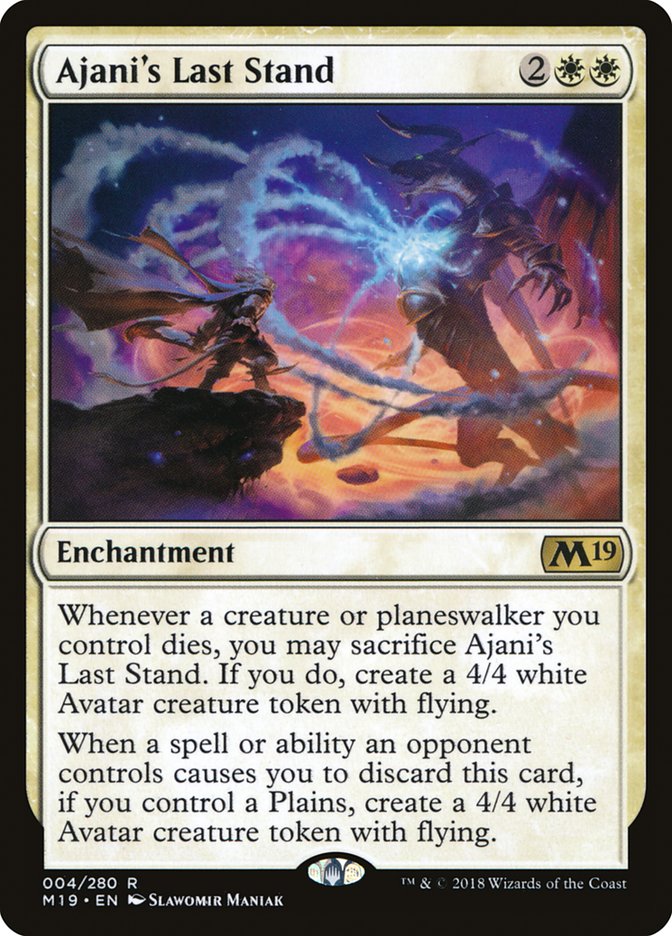 Ajani's Last Stand [Core Set 2019] | Shuffle n Cut Hobbies & Games