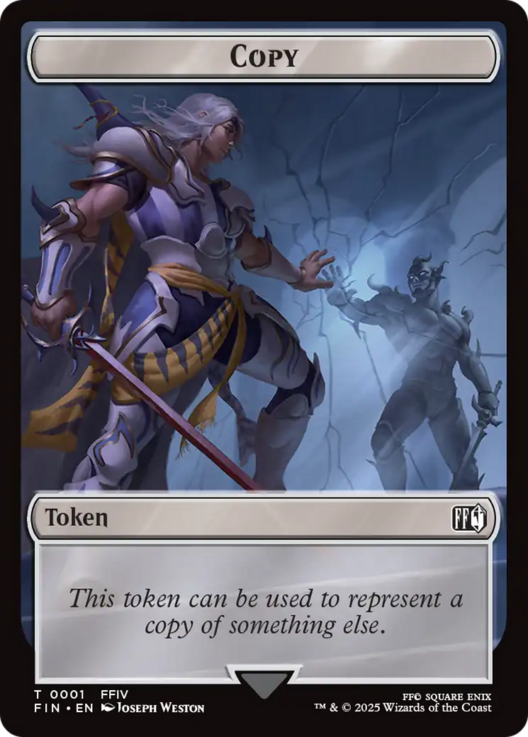 Hero (0004) // Copy (0001) Double-Sided Token [FINAL FANTASY Tokens] | Shuffle n Cut Hobbies & Games