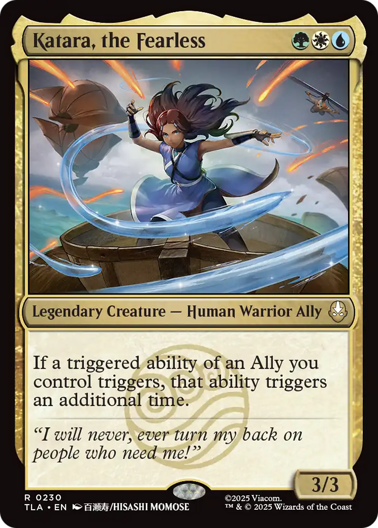 Katara, the Fearless [Avatar: The Last Airbender] | Shuffle n Cut Hobbies & Games