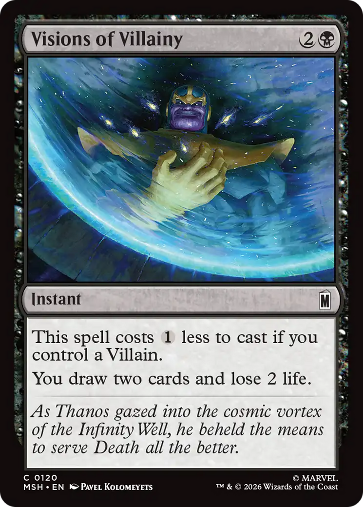 Visions of Villainy [Marvel Super Heroes] | Shuffle n Cut Hobbies & Games
