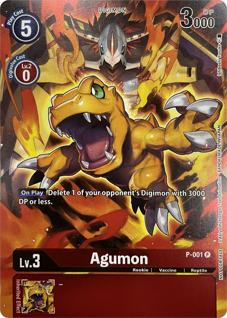 Agumon [P-001] (Tamer's Evolution Box 2) [Promotional Cards] | Shuffle n Cut Hobbies & Games