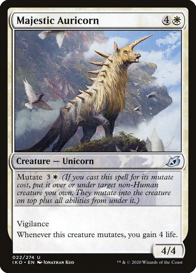 Majestic Auricorn [Ikoria: Lair of Behemoths] | Shuffle n Cut Hobbies & Games