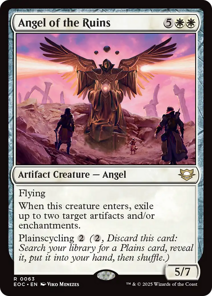 Angel of the Ruins [Edge of Eternities Commander] | Shuffle n Cut Hobbies & Games