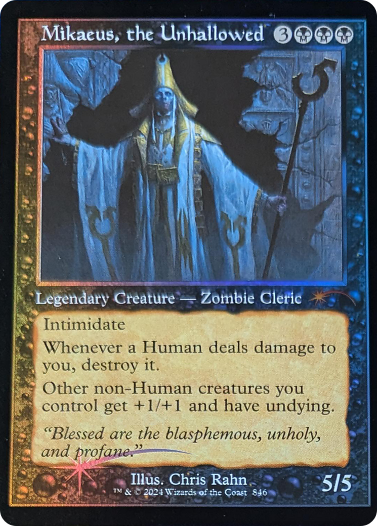 Mikaeus, the Unhallowed (Retro Frame) [Secret Lair Drop Series] | Shuffle n Cut Hobbies & Games
