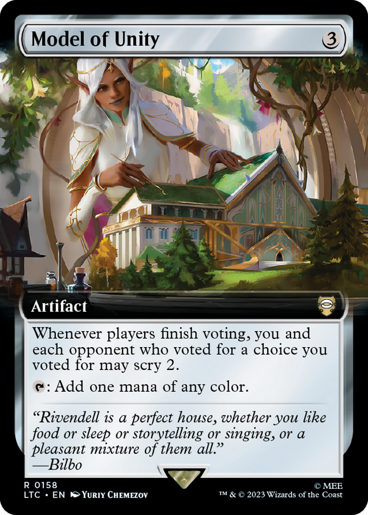 Model of Unity (Extended Art) [The Lord of the Rings: Tales of Middle-Earth Commander] | Shuffle n Cut Hobbies & Games