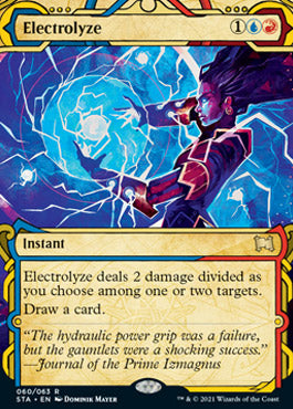 Electrolyze (Foil Etched) [Strixhaven: Mystical Archive] | Shuffle n Cut Hobbies & Games