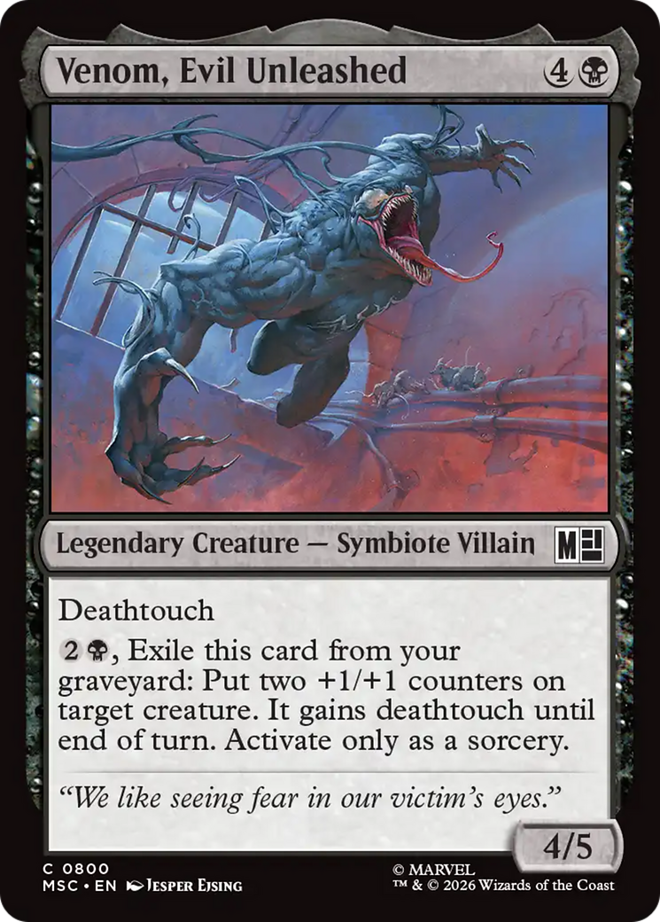 Venom, Evil Unleashed [Marvel Super Heroes Commander] | Shuffle n Cut Hobbies & Games