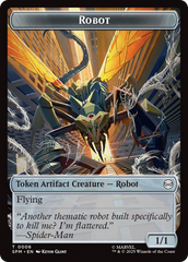 Food // Robot Double-Sided Token [Marvel's Spider-Man Tokens] | Shuffle n Cut Hobbies & Games