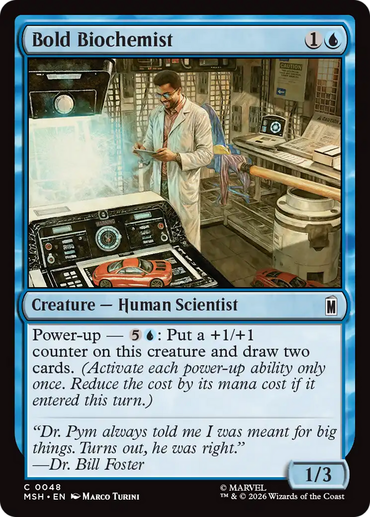 Bold Biochemist [Marvel Super Heroes] | Shuffle n Cut Hobbies & Games