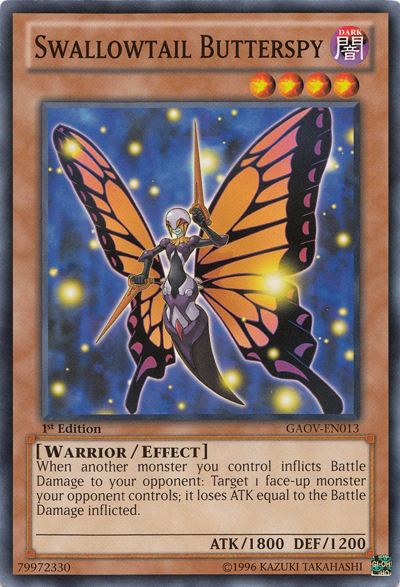 Swallowtail Butterspy [GAOV-EN013] Common | Shuffle n Cut Hobbies & Games